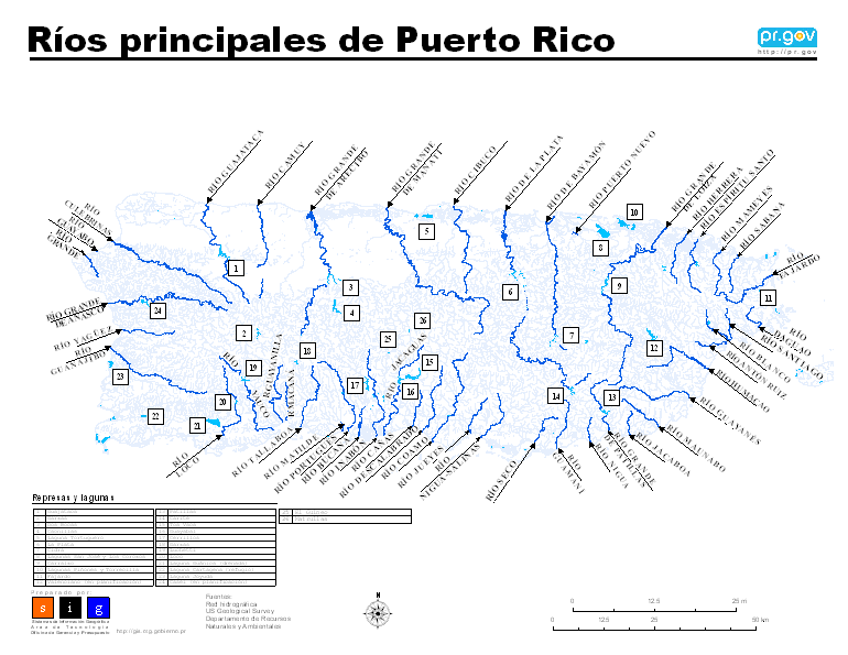 Hidrografía de Puerto Rico